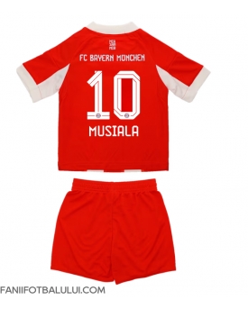 Bayern Munich Jamal Musiala #10 Echipament de Fotbal Replică 2025-26 Copii Acasa (+ Șorturi)